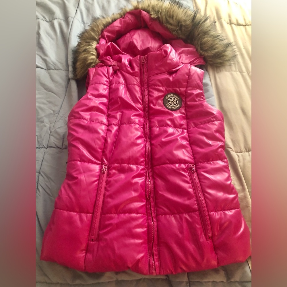 Aeropostale puffer vest XS